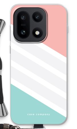 Pastellfarbene Streifen