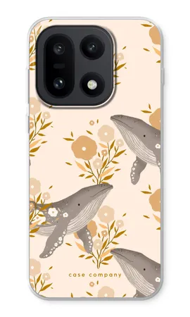 Floral Whales, Coque souple OnePlus 15