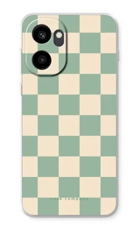 Checkered Mint, OnePlus 15R soft case