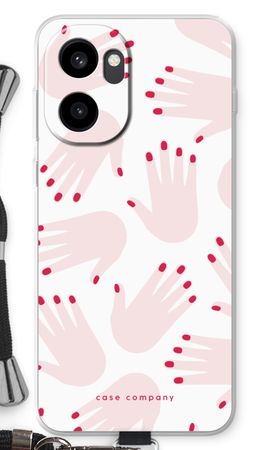 Hands pink
