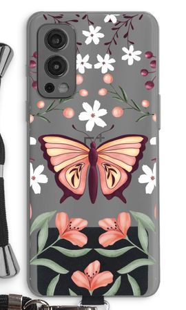 Butterfly in a floral world