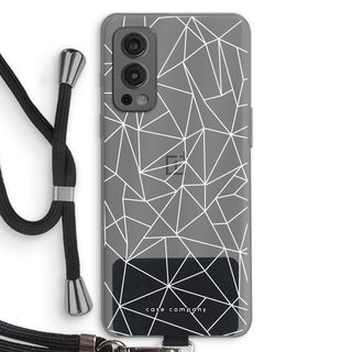 Geometric lines white