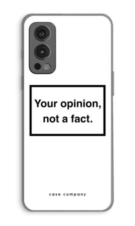 Your opinion