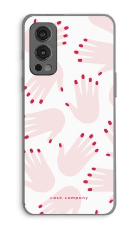 Hands pink