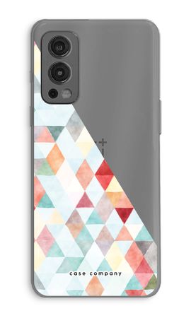 Coloured triangles pastel