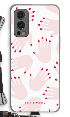 Hands pink