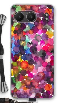 Punti acquerello sovrapposti