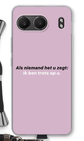 Ik ben trots op u