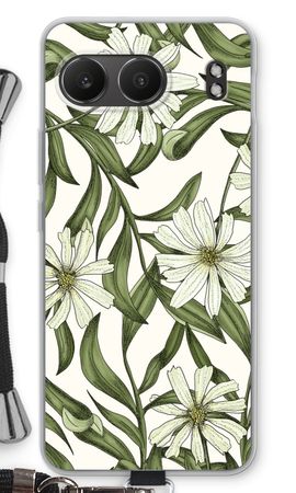White flower pattern
