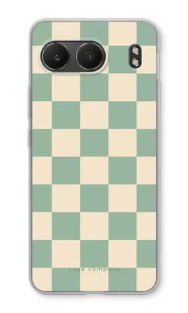Checkered Mint, Miękkie etui OnePlus Nord 4