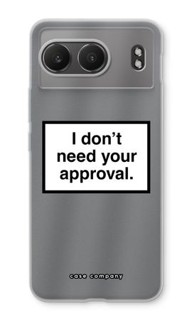 Don't need approval