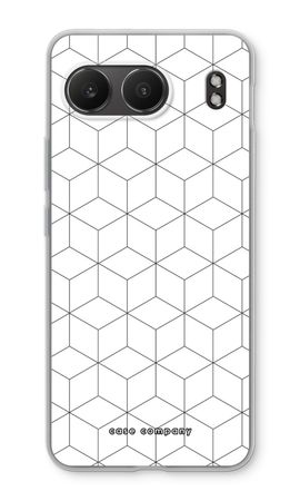 Cubes black and white