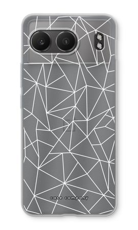 Geometric lines white