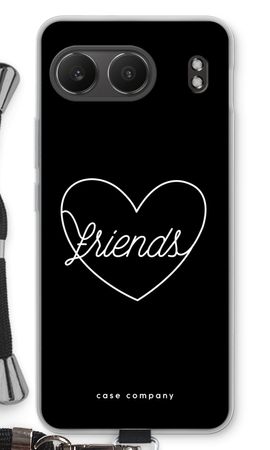 Friends heart black