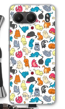 Colourful cats