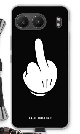 Middle finger black