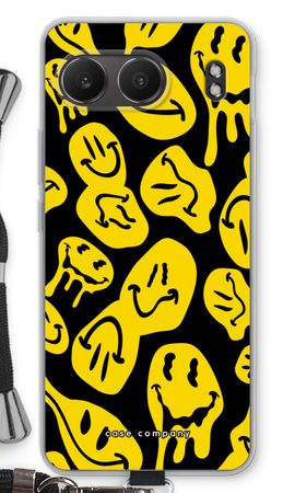 Melting smiley - Yellow