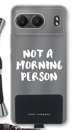 Morning person