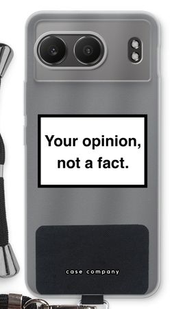 Your opinion