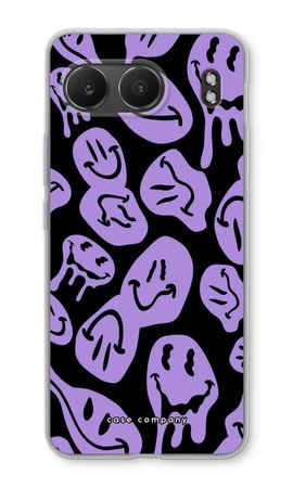 Melting Smiley - Purple
