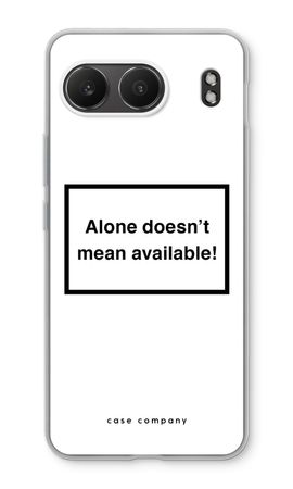 Alone