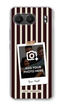 Polaroid - Retro, Miękkie etui OnePlus Nord 4