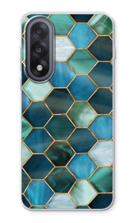 Hexagons in stained glass