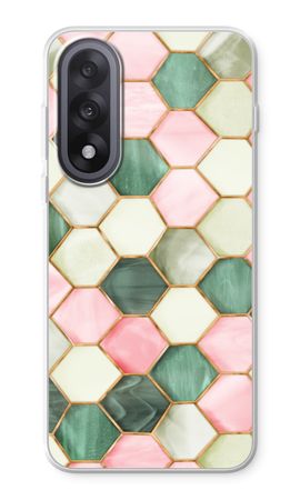 Hexagons in stained glass