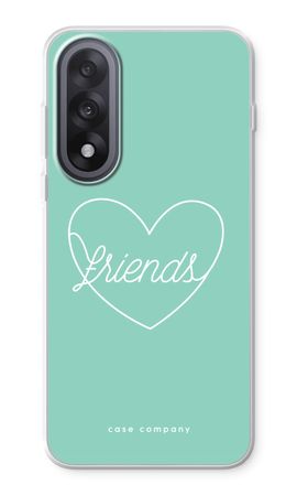 Friends heart pastel