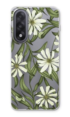 White flower pattern