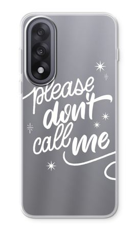 Don't call