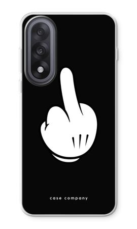 Middle finger black