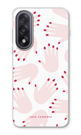Hands pink