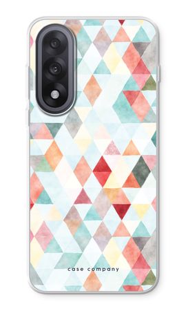 Coloured triangles pastel