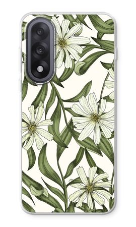 White flower pattern