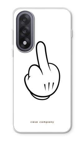 Middle finger white
