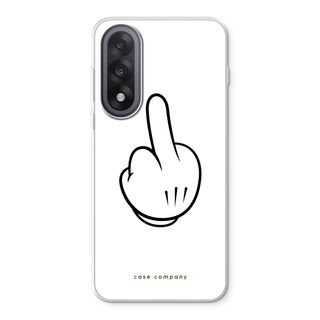 Middle finger white