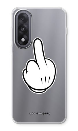 Middle finger white