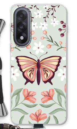 Butterfly in a floral world