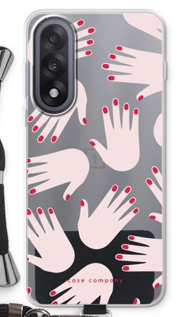 Hands pink