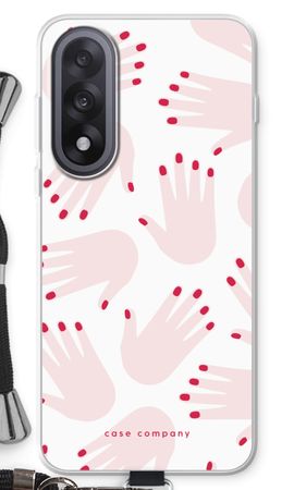 Hands pink
