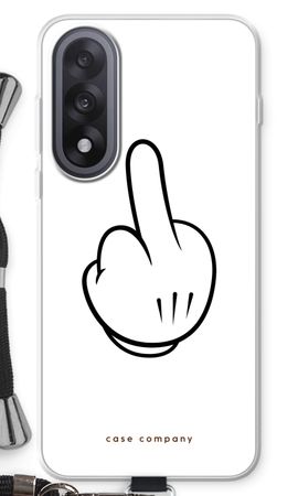 Middle finger white