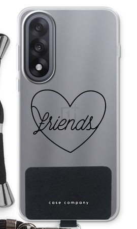 Friends heart black