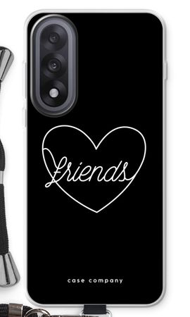 Friends heart black