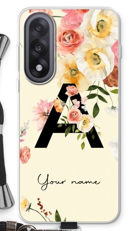 Flirty Flowers Monogram