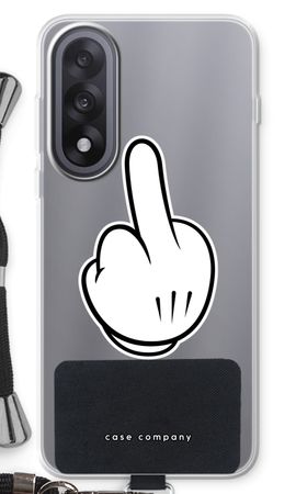 Middle finger white