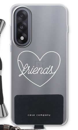 Friends heart pastel