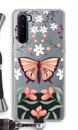 Butterfly in a floral world