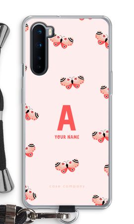 Rosy Butterflies Monogram