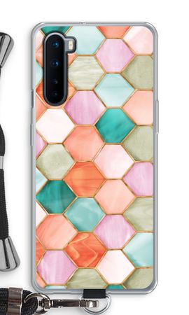 Hexagons in stained glass